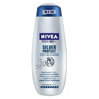 Nivea Bath Care Żel pod prysznic Silver for men 500ml