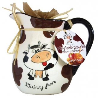 Valdi Spectrum Group Dairy Fun Puder do kąpieli karmelowe jabłko 650g