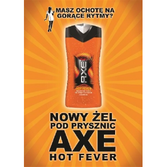 Axe Żel pod prysznic Hot Feve 250ml