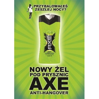 Axe Żel pod prysznic Anti-Hangover 400ml