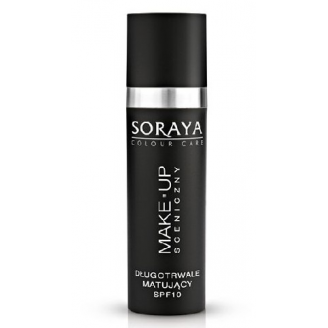 Soraya Colour Care Make-up sceniczny długotrwale matujący SPF 10 naturalny 03