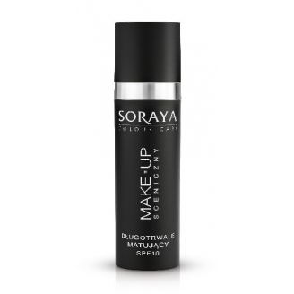 Soraya Colour Care Make-up sceniczny długotrwale matujący SPF 10 miodowy 04