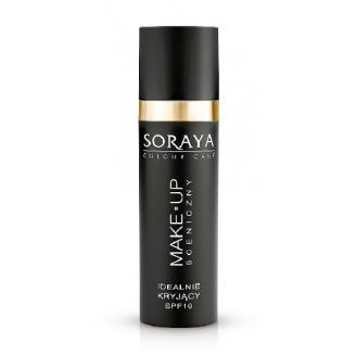 Soraya Colour Care Make-up sceniczny, idealnie kryjący SPF 10 miodowy 04