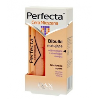 Dax Cosmetics Perfecta Cera Mieszana Bibułki matujące