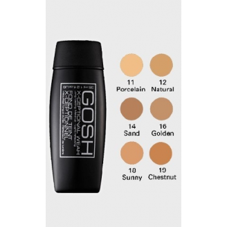 Gosh Podkład kryjący X-CEPTIONAL WEAR Chestnut 19