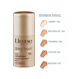 Lirene Shiny Touch Fluid rozświetlający nr103 jasny