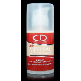 Delia Cosmetics Mineral Velvet Skin Mineralny fluid nawilżający 03