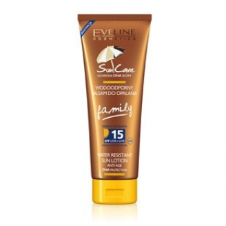 Eveline Sun Care Wodoodporny balsam do opalania FAMILY SPF 15