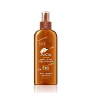 Eveline Sun Care, Wodoodporny olejek do opalania SPF 10, 150 ml