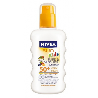 Nivea, Mleczko do opalania dla dzieci F-50, Spray