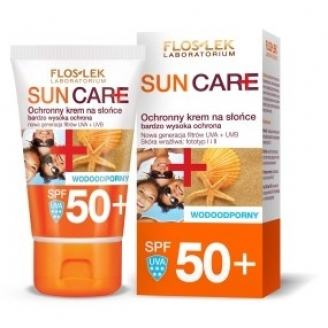Floslek Sun Care Ochronny krem na słońce SPF 50+ bardzo wysoka ochrona UVA/UVB