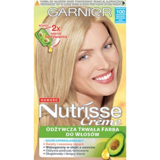 GARNIER Nutriss Farba nr 100 Bardzo Bardzo Jasny Naturalny Blond Superrozjaśniający