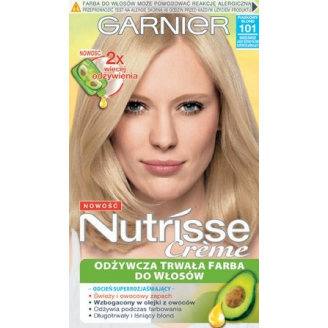 GARNIER Nutriss Farba nr 101 Bardzo bardzo Jasny Beżowy Blond Superrozjaśniający
