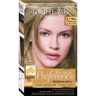 Loreal Farba Recital Preference Wbis Jasny Blond Popielaty