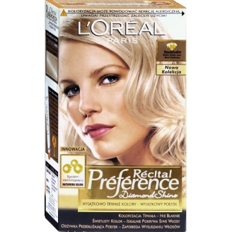 Loreal Farba Recital Preference Z2 Bardzo Bardzo Jasny Blond Opalizujący