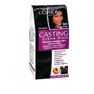 Loreal Casting Creme Gloss Szampon koloryzujący Gama Czekolada i Brązy 300 Ciemny Brąz