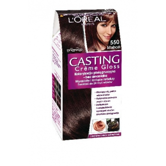 Loreal Casting Creme Gloss Szampon koloryzujący Gama Czerwienie i Fiolety 550 Mahoń