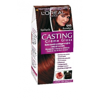 Loreal Casting Creme Gloss Szampon koloryzujący Gama Karmel i Miód 645 Bursztyn