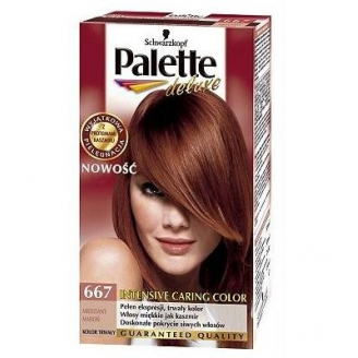 Palette Deluxe Farba do włosów Miedzany Mahoń nr 667