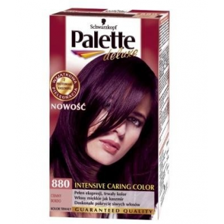 Palette Deluxe Farba do włosów Ciemny Bordo nr 880