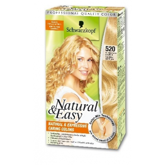 Schwarzkopf Natural&Easy Farba do włosów Świetlisty Bardzo Jasny Blond nr 520