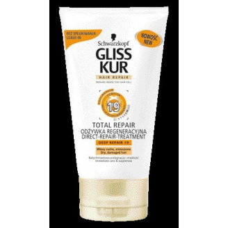 Schwarzkopf Gliss Kur Total Repair Odżywka regeneracyjna bez spłukiwania do włosów suchych i zniszczonych