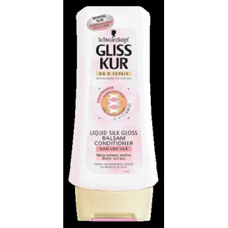 Schwarzkopf Gliss Kur Liquid Silk Gloss Balsam do włosów matowych.łamliwych