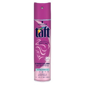 Schwarzkopf Taft Straigh&Gloss Lakier do włosów