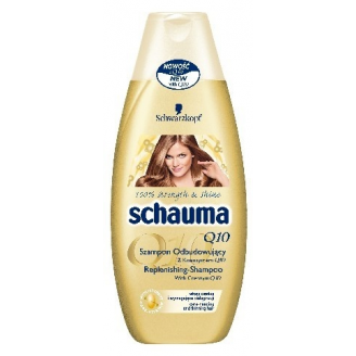 Schwarzkopf Schauma Szampon do włosów Odbudowujący Q10 400ml