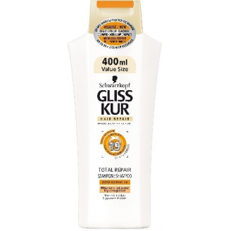 Schwarzkopf Gliss Kur Total Repair Szampon do włosów suchych i zniszczonych 400ml