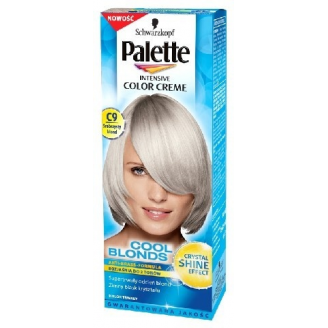 Palette Intensive Color Creme Farba do włosów Srebrny Blond nr C9
