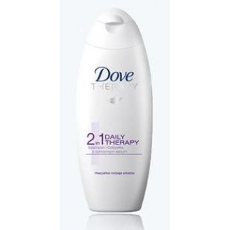 Dove Codzienna pielęgnacja 2w1 Daily therapy szampon do wszystkich rodzajów włosów