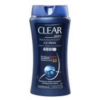 Clear Szampon do włosów Przeciwłupieżowy Men Ice Fresh do wszystkich rodzajów włosów