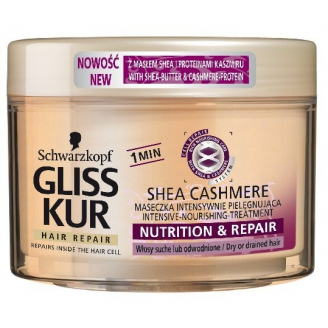 Schwarzkopf Gliss Kur Shea Cahmere Maska do włosów suchych i zniszczonych