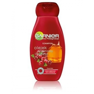 GARNIER Naturalna Pielęgnacja Szampon z żurawiną i olejkiem arganowym do włosów farbowanych
