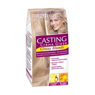 Loreal Casting Creme Gloss Szampon koloryzujący Gama Naturalne Blondy 1010 Jasny Lodowy Blond