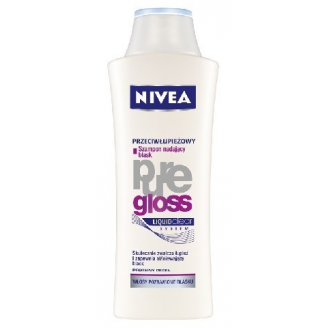 NIVEA Hair Care Szampon PRZECIWŁUPIEŻOWY PURE GLOSS400ml