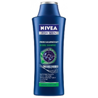 NIVEA Hair Care Szampon PRZECIWŁUPIEŻOWY COOL 400ml for men