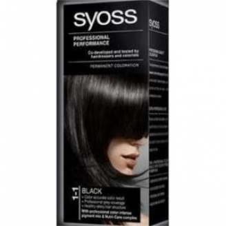 Schwarzkopf Syoss Farba do włosów Czerń nr 1-1