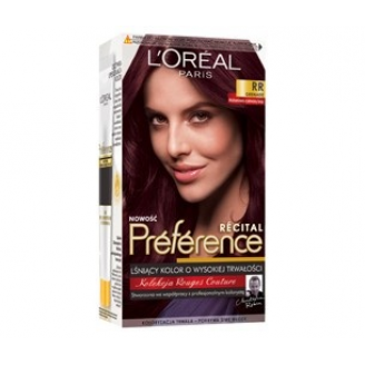Loreal Farba Recital Preference RR Mahoniowo Czerwony Brąz