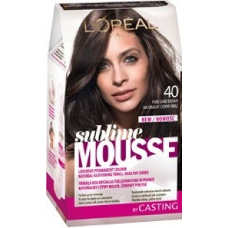 Loreal Sublime Mousse pianka koloryzująca 340 Naturalny Ciemny Brąz