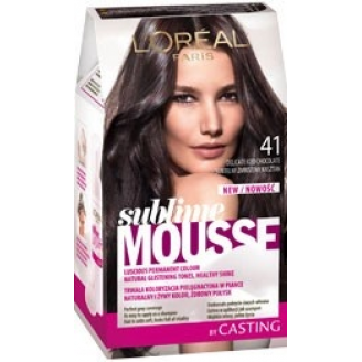 Loreal Sublime Mousse pianka koloryzująca 41 Subtelny Zmrożony Kasztan