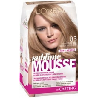 Loreal Sublime Mousse pianka koloryzująca 83 Słoneczny Złoty Blond