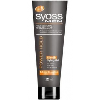 Schwarzkopf Syoss Power Hold, Żel do włosów dla mężczyzn