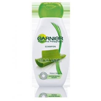 GARNIER Naturalna Pielęgnacja Szampon z aloesem do każdego rodzaju włosów +drugi za 50%