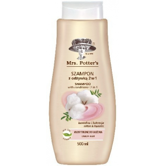 Forte Sweden Mrs Potters Szampon do włosów Bawełna i Lukrecja 2w1 500ml