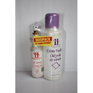 Hegron Styling Odżywka do włosów bez spłukiwania 500ml +Żel spray 150ml