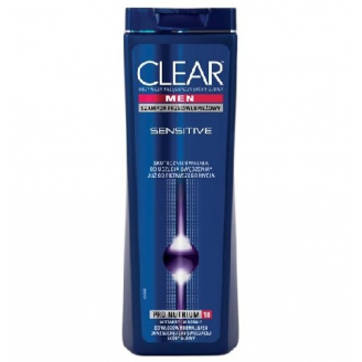 Clear Szampon do włosów Przeciwłupieżowy Sensitive Men 400ml