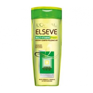 Loreal Elseve szampon MultiVitamine Fresh do włosów normalnych i przetłuszczających sie 400ml