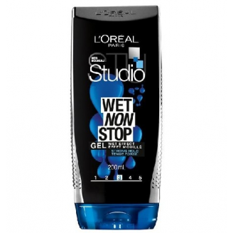 Loreal Studio Line Men Żel Wet Non Stop Efekt mokrych włosów